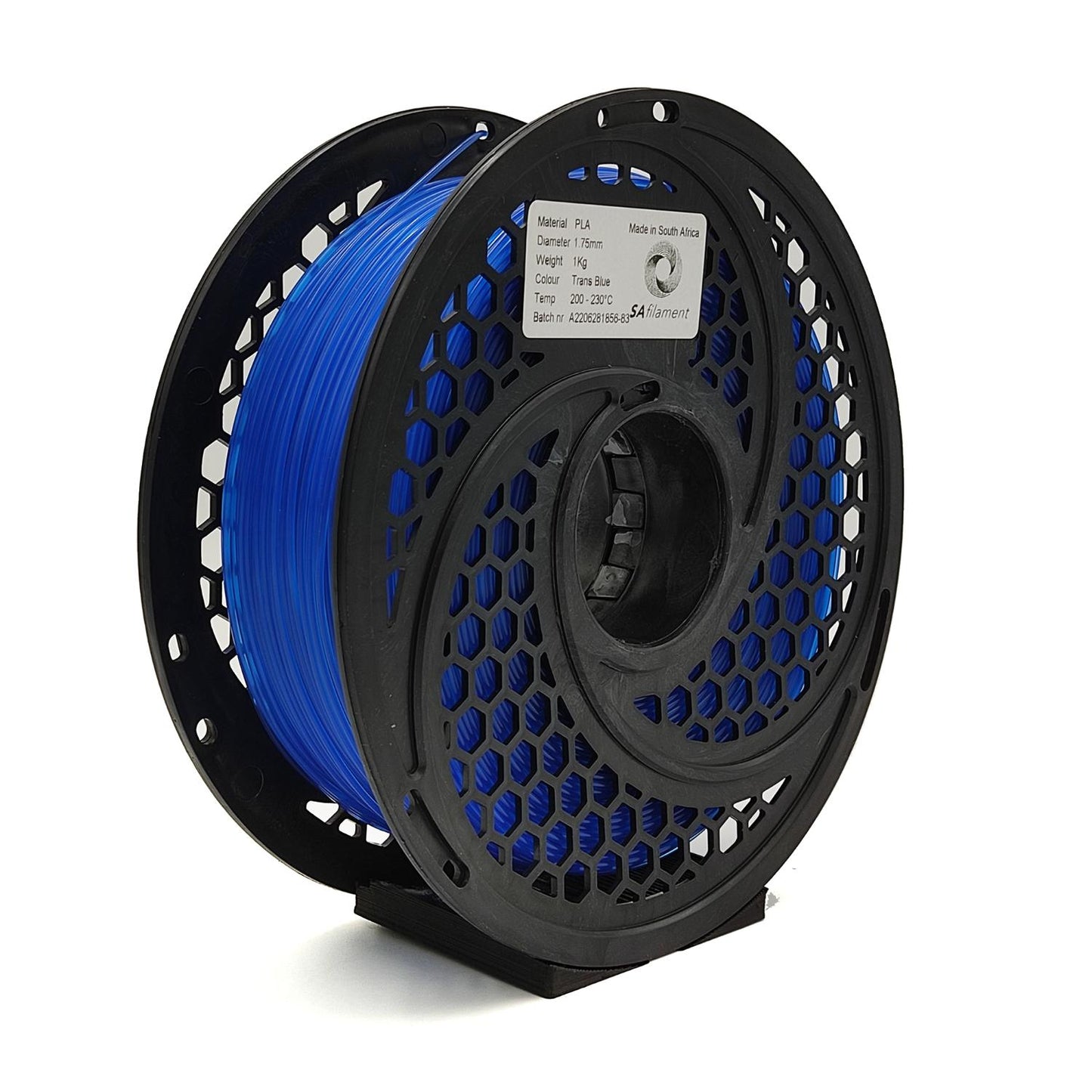 PLA Translucent Blue Filament 1kg, 1.75mm