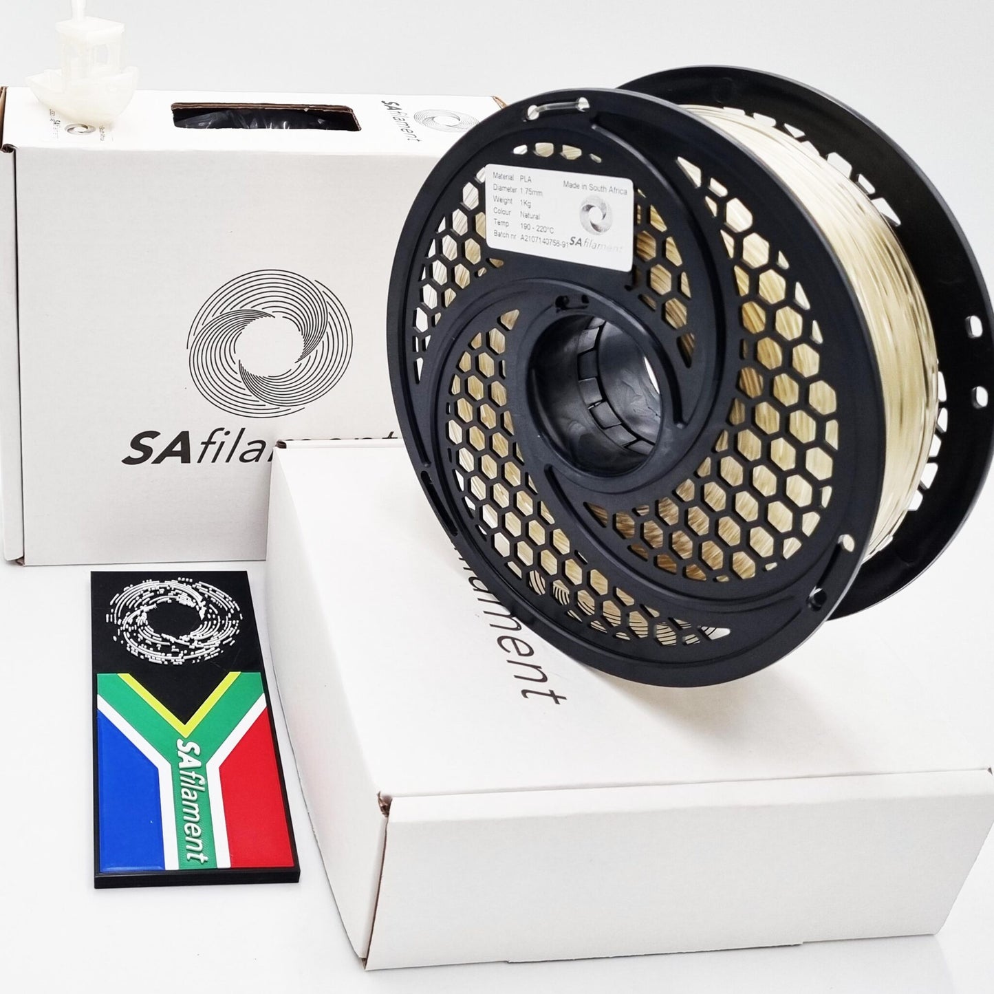 PLA Clear (Natural) Filament 1kg, 1.75mm