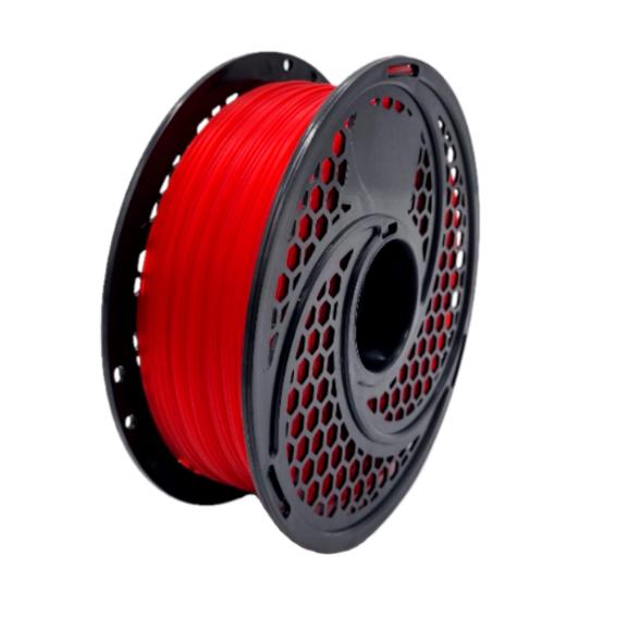 PLA Translucent Red Filament 1kg, 1.75mm